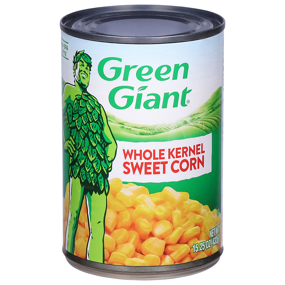 Calories in Green Giant Whole Kernel Sweet Corn, 15.25 oz