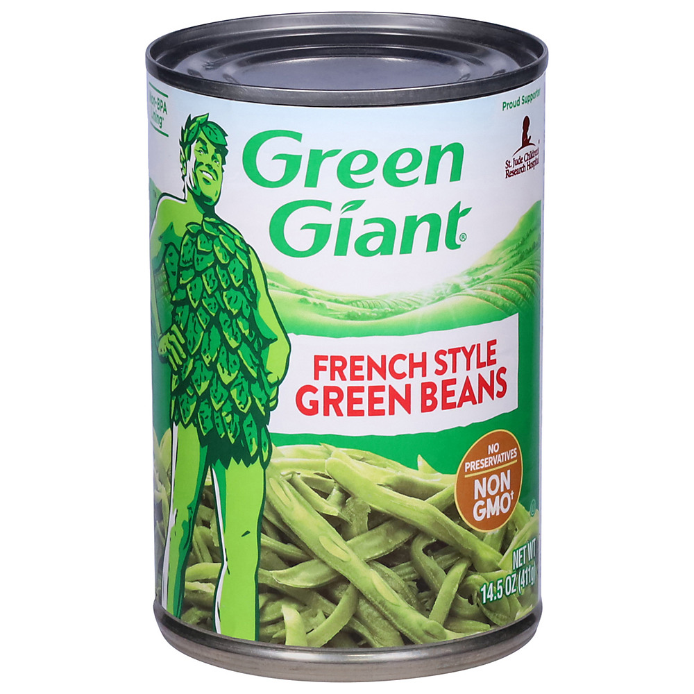 Calories in Green Giant French Style Green Beans, 14.5 oz