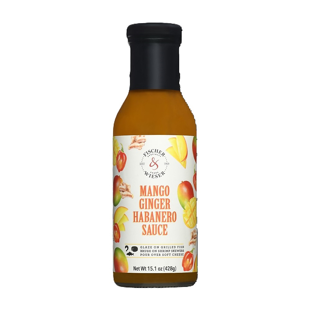 Calories in Fischer & Wieser Mango Ginger Habanero Sauce, 15.1 oz