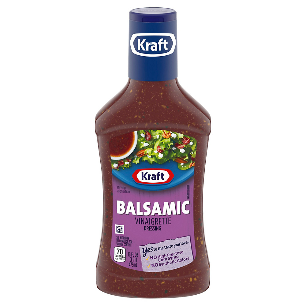 Calories in Kraft Balsamic Dressing, 16 oz