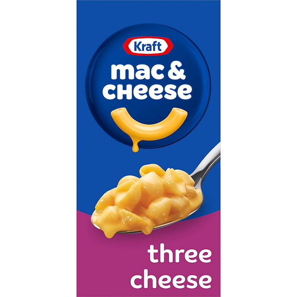 Calories in Kraft Three Cheese Macaroni & Cheese Dinner, 7.25 oz