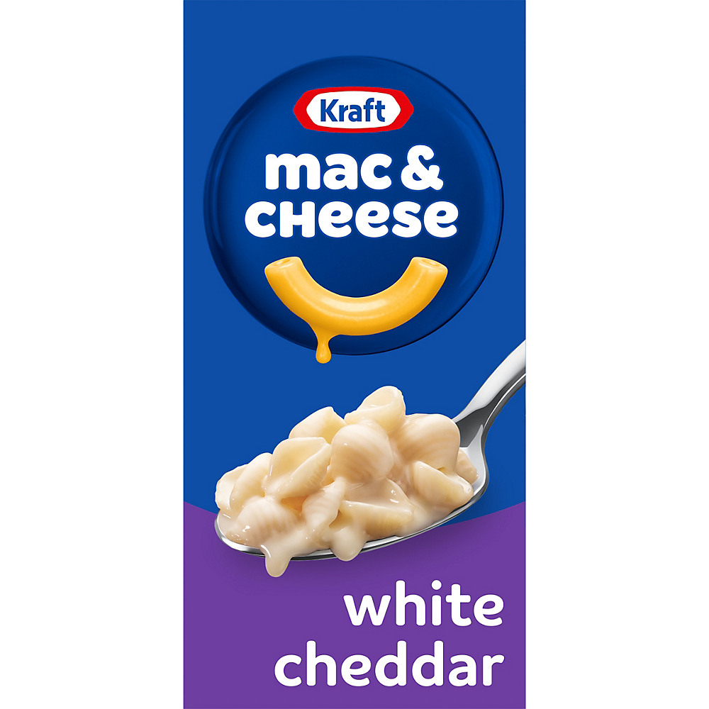 Calories in Kraft White Cheddar Pasta Shells Macaroni & Cheese Dinner, 7.3 oz