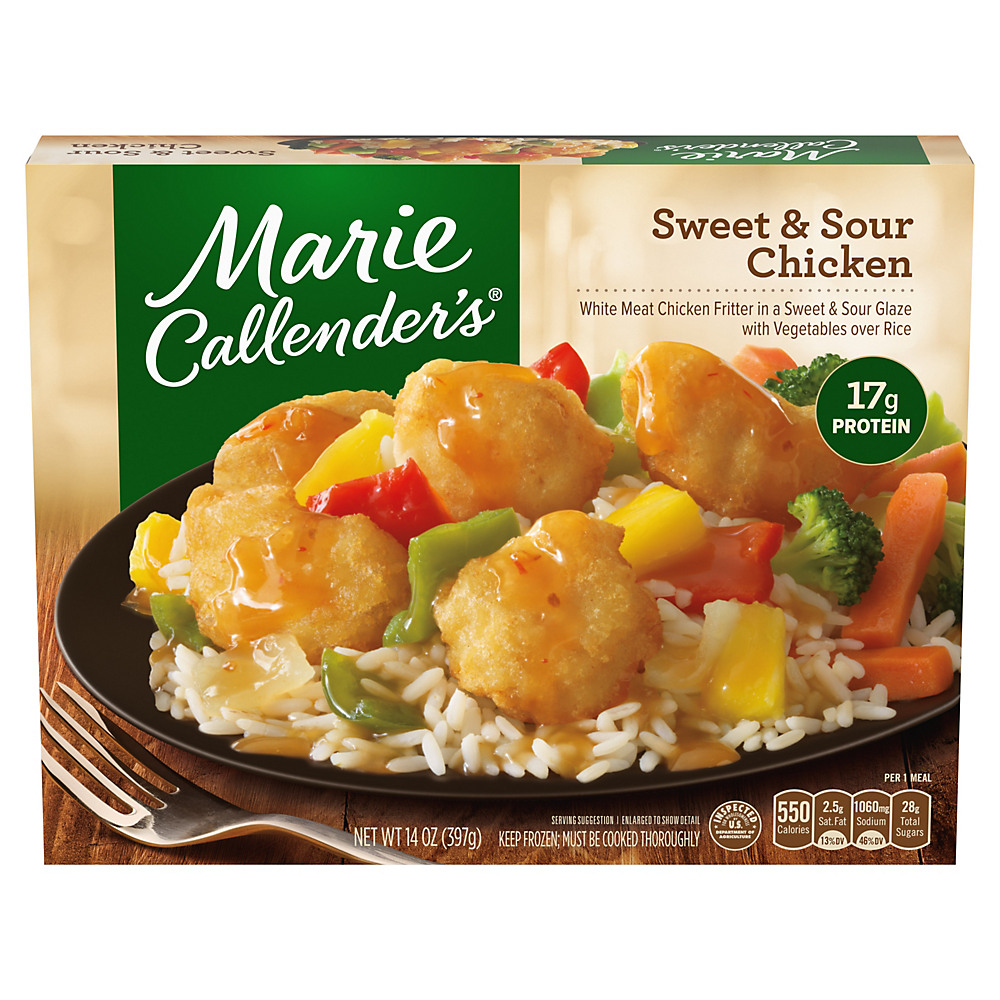 Calories in Marie Callender's Sweet & Sour Chicken, 14 oz