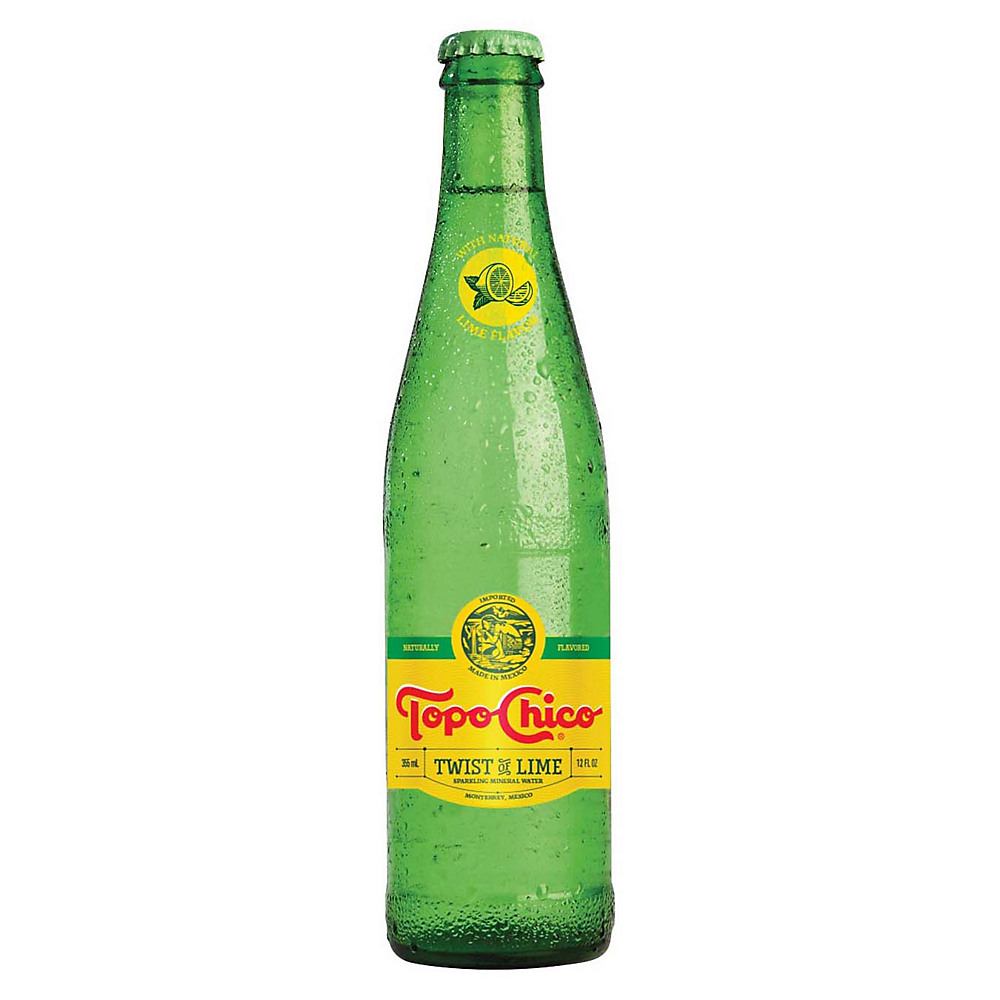 Calories in Topo Chico Twist of Lime Sparkling Mineral Water, 11.5 oz