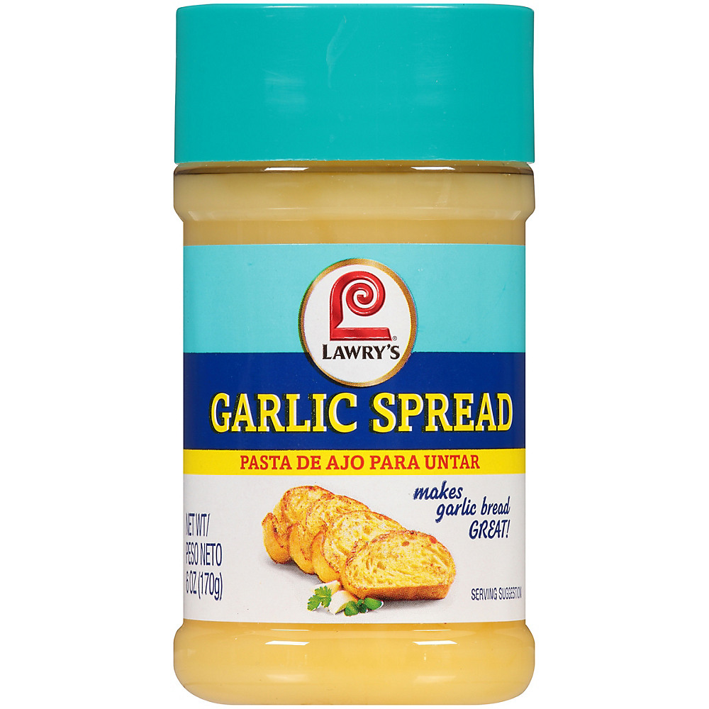 Calories in Lawry's Garlic Spread, 6 oz