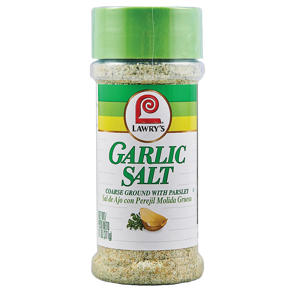 Calories in Lawry's Garlic Salt Coarse Ground with Parsley, 11 oz