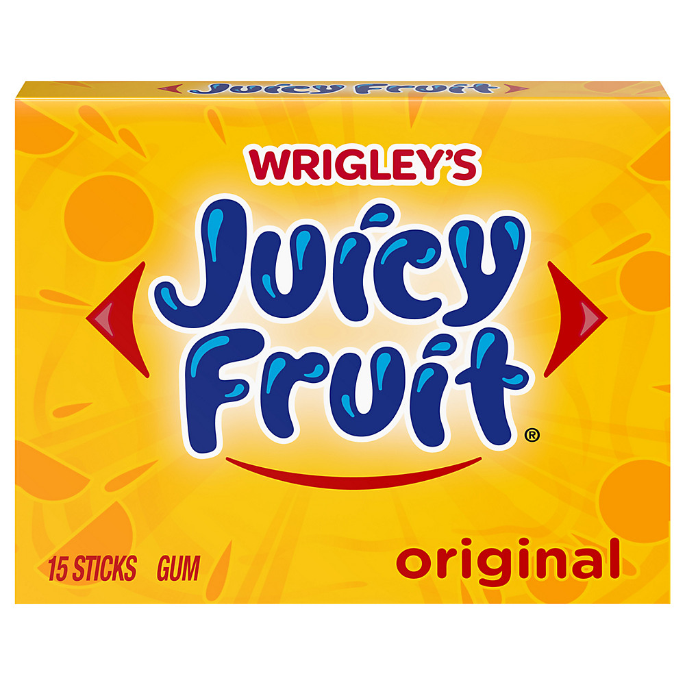 Calories in Juicy Fruit Original Gum, 15 ct