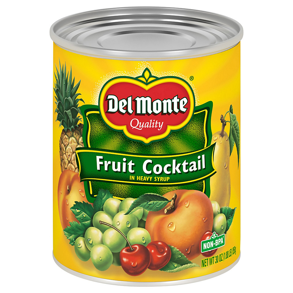 Calories in Del Monte Fruit Cocktail in Heavy Syrup, 30 oz