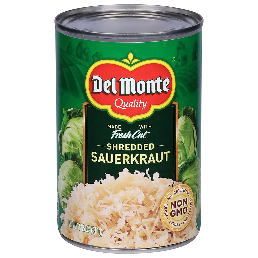 Calories in Del Monte Sauerkraut, 14.25 oz