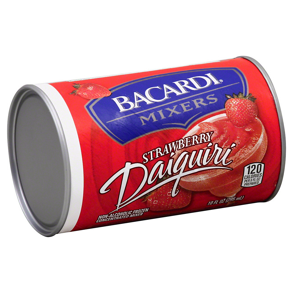 Calories in Bacardi Mixers Frozen Strawberry Daiquiri Mixer, 10 oz