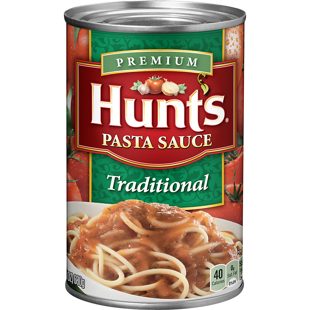 Calories in Hunt's Traditional Pasta Sauce, 24 oz