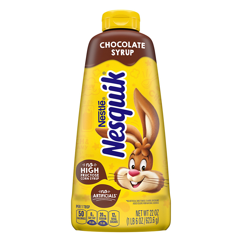 Calories in Nestle Nesquik Chocolate Syrup, 22 oz
