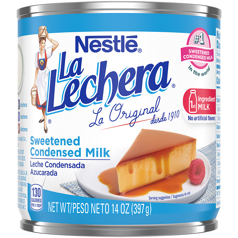 Calories in Nestle La Lechera Sweetened Condensed Milk, 14 oz