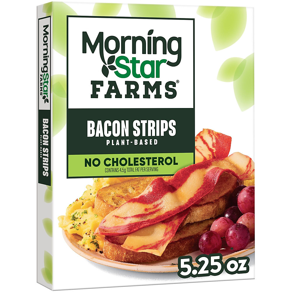 Calories in MorningStar Farms Veggie Bacon Strips, 5.25 oz