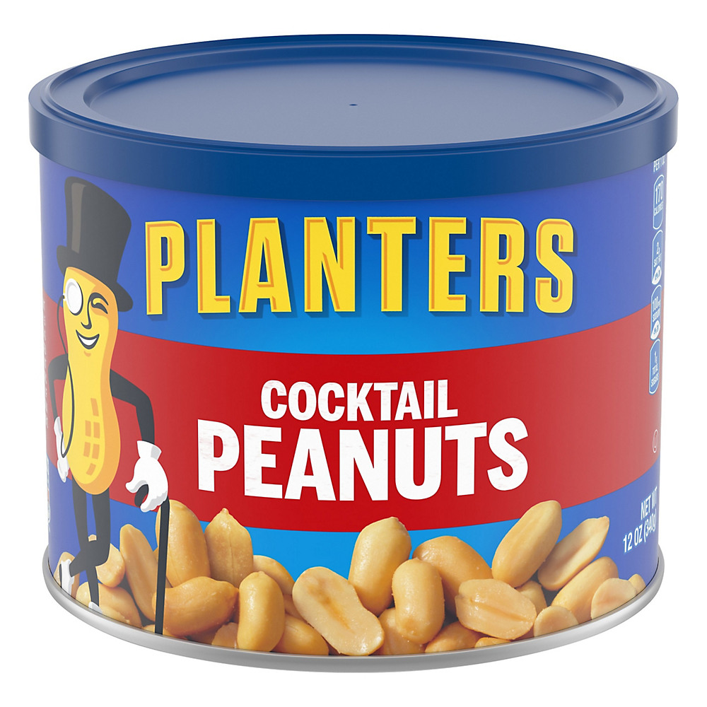 Calories in Planters Cocktail Peanuts, 12 oz