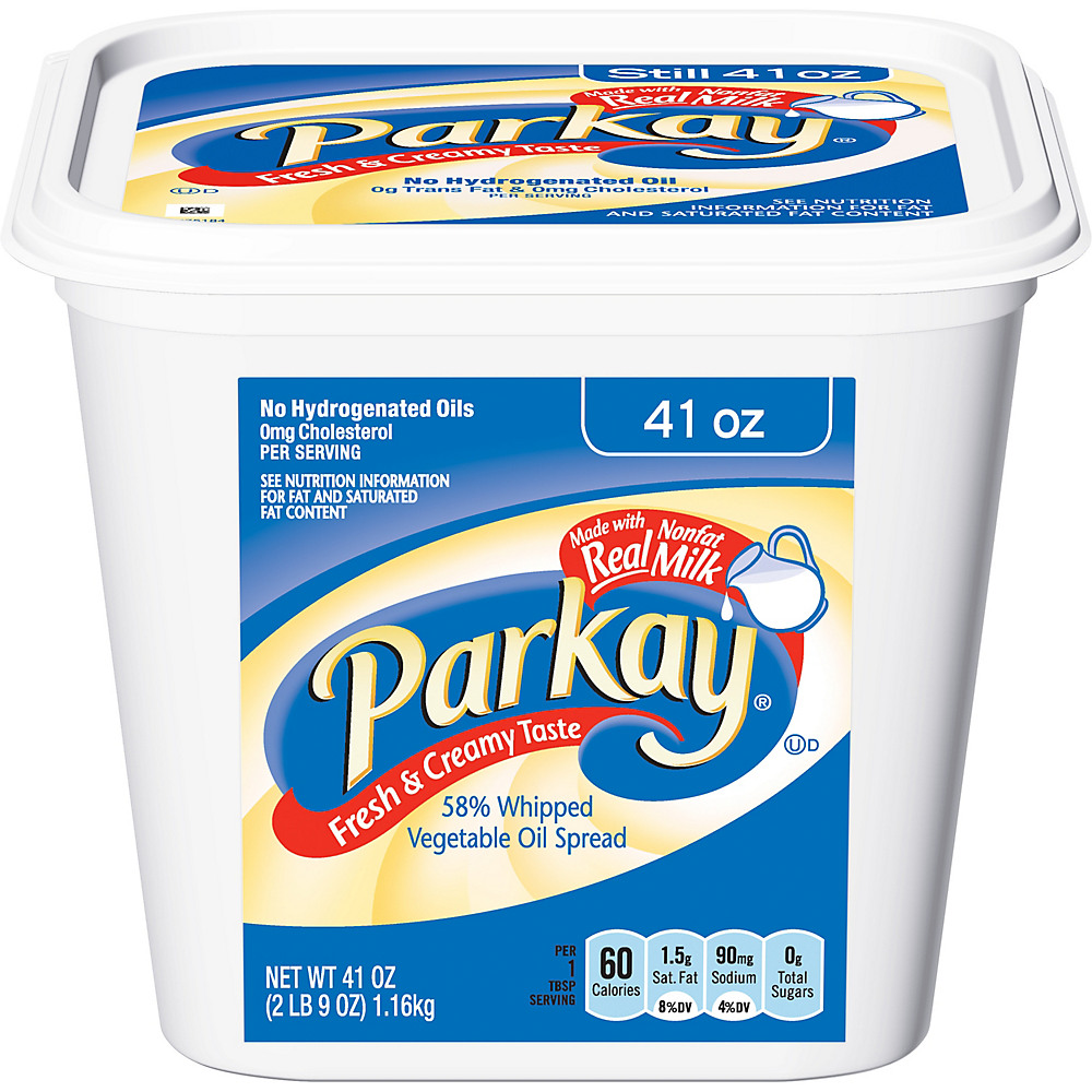 Calories in Parkay Whipped Vegetable Oil Spread, 41 oz