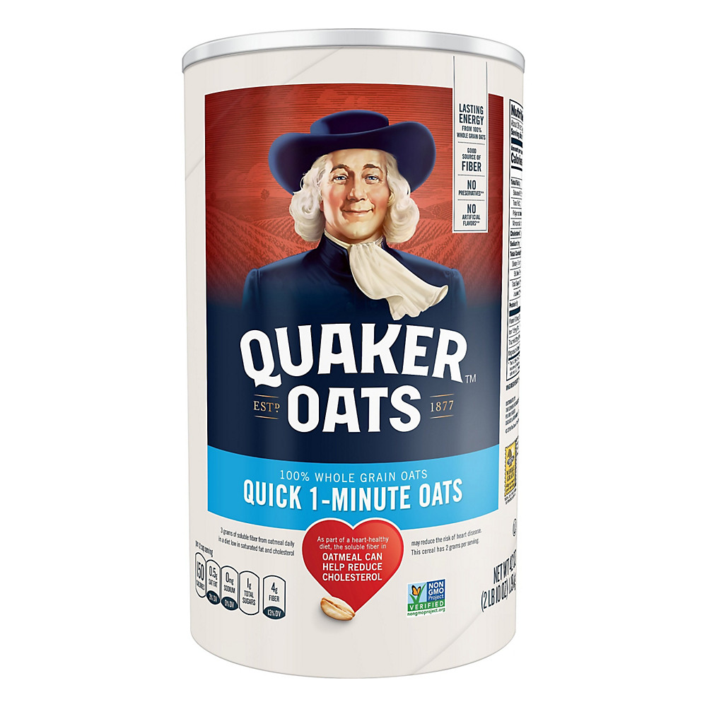 Calories in Quaker Quick 1-Minute Oats, 42 oz