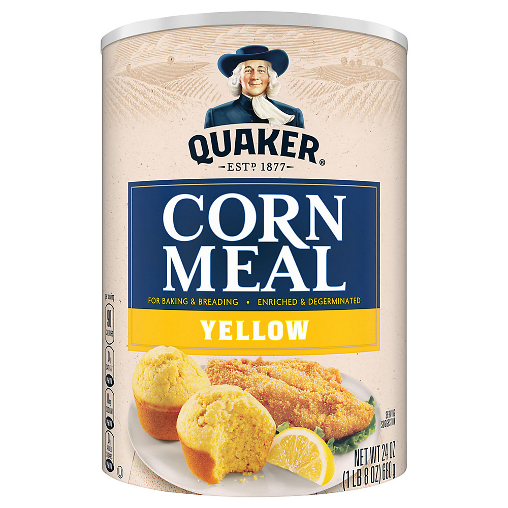 Calories in Quaker Yellow Corn Meal, 1.5 lb