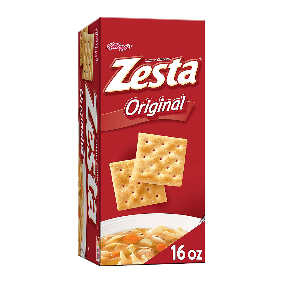 Calories in Kellogg's Zesta Saltine Crackers, 16 oz