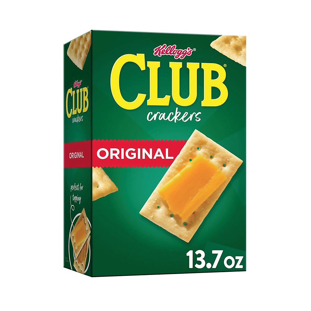Calories in Kellogg's Club Crackers, 13.7 oz