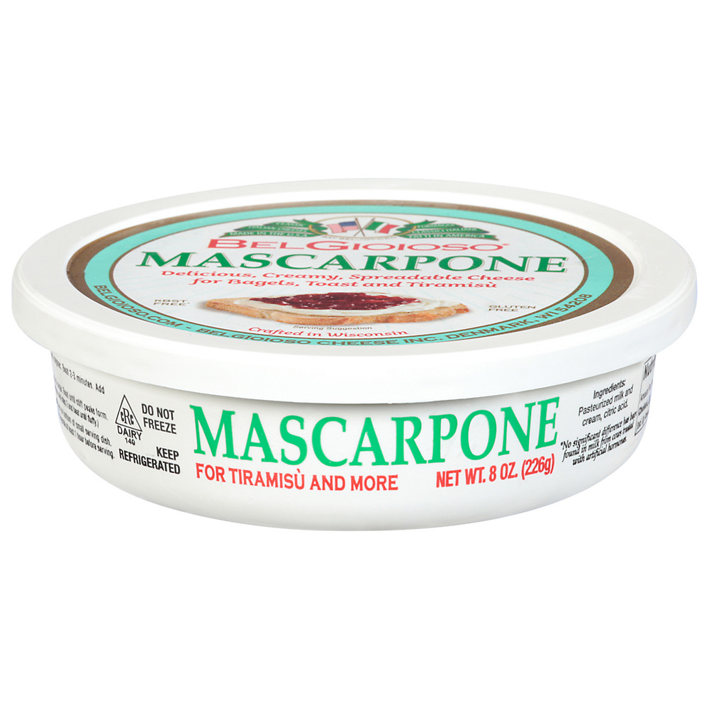Calories in BelGioioso Mascarpone, 8 oz