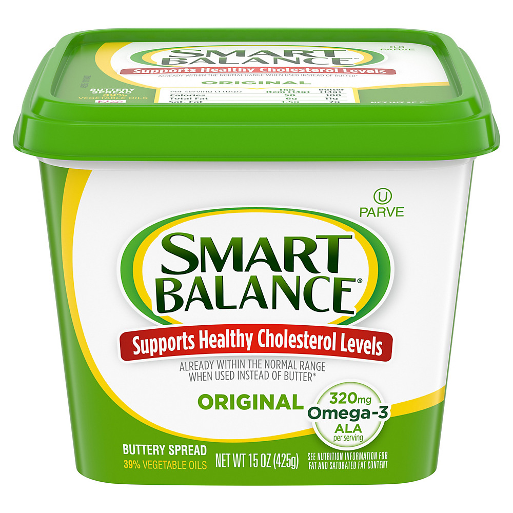 Calories in Smart Balance Original Buttery Spread, 15 oz