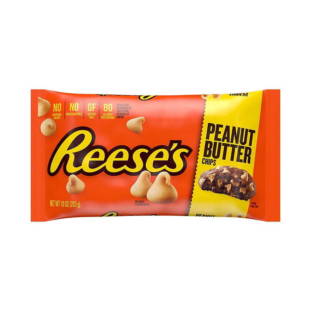 Calories in Reese's Peanut Butter Chips Baking Supplies Bag, 10 oz
