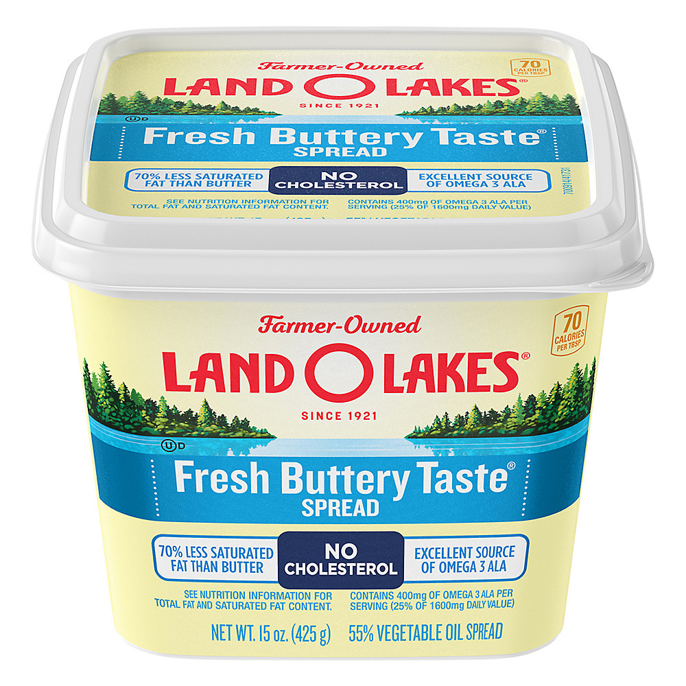 Calories in Land O Lakes Fresh Buttery Taste Spread, 15 oz