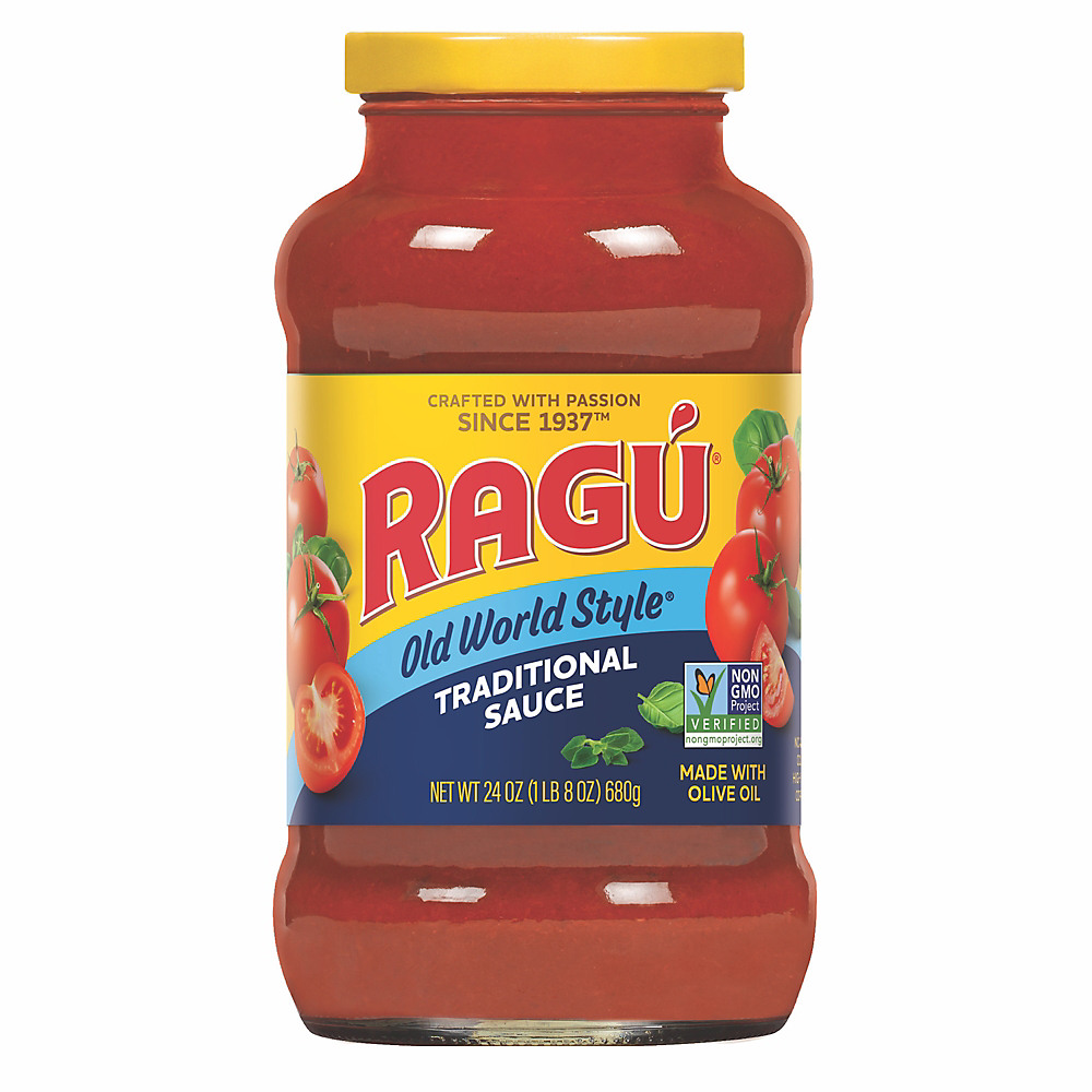 Calories in Ragu Old World Style Traditional Pasta Sauce, 24 oz