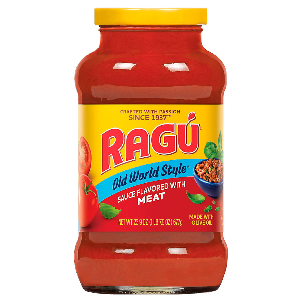 Calories in Ragu Old World Style Flavored With Meat Pasta Sauce, 24 oz