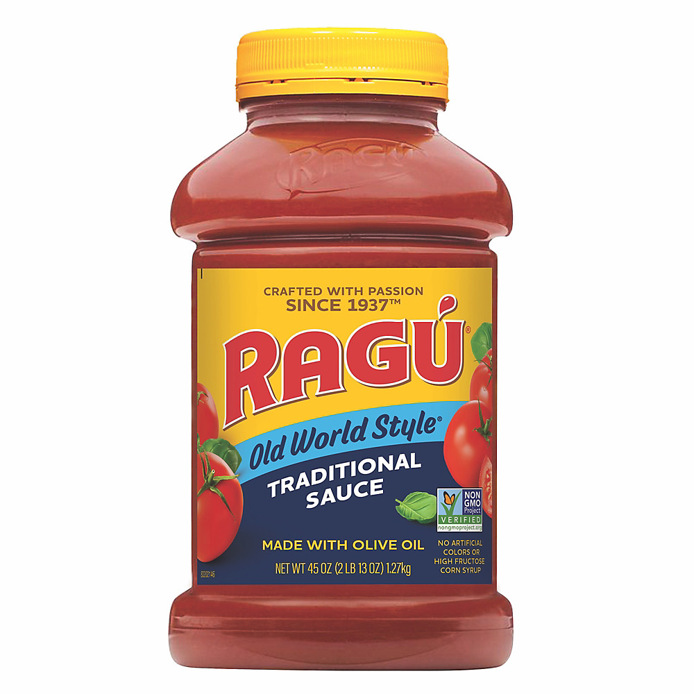 Calories in Ragu Old World Style Traditional Pasta Sauce, 45 oz