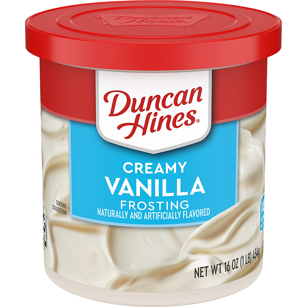 Calories in Duncan Hines Creamy Vanilla Frosting, 16 oz