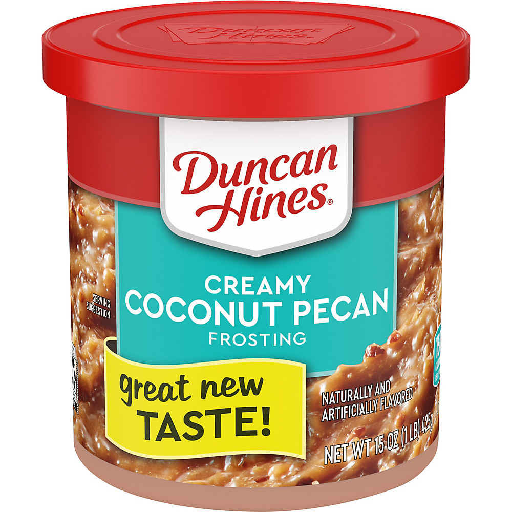 Calories in Duncan Hines Creamy Home Style Coconut Pecan  Frosting, 16 oz