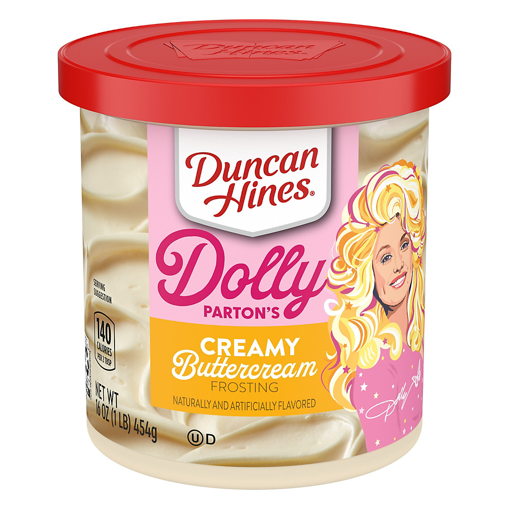 Calories in Duncan Hines Creamy Home Style Buttercream  Frosting, 16 oz