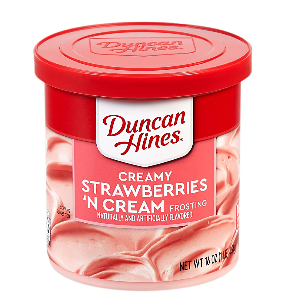 Calories in Duncan Hines Creamy Home Style Strawberries 'N Cream  Frosting, 16 oz