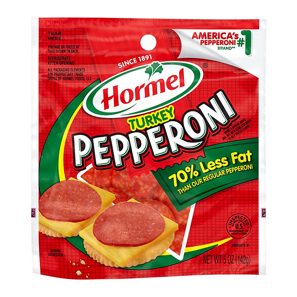 Calories in Hormel Turkey Pepperoni, 5 oz