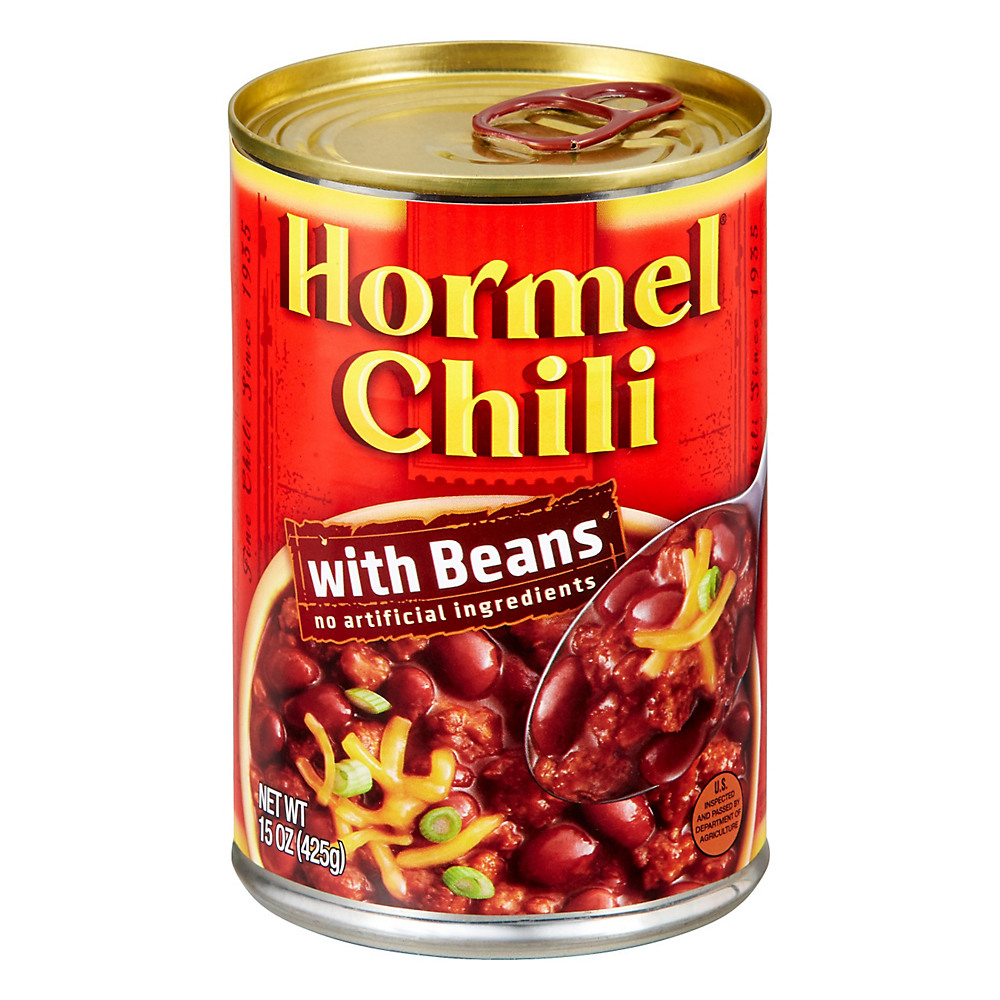 Calories in Hormel Chili with Beans, 15 oz