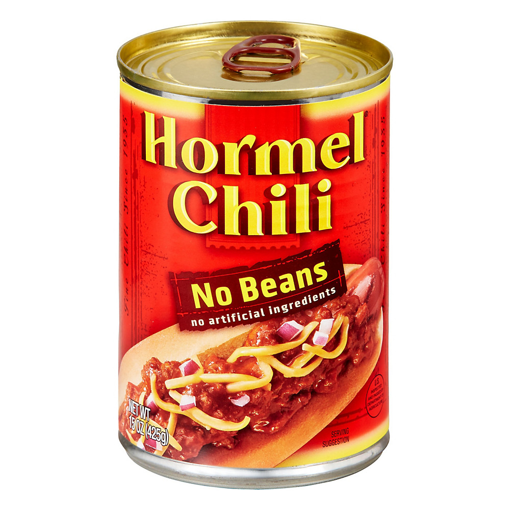 Calories in Hormel Chili No Beans, 15 oz