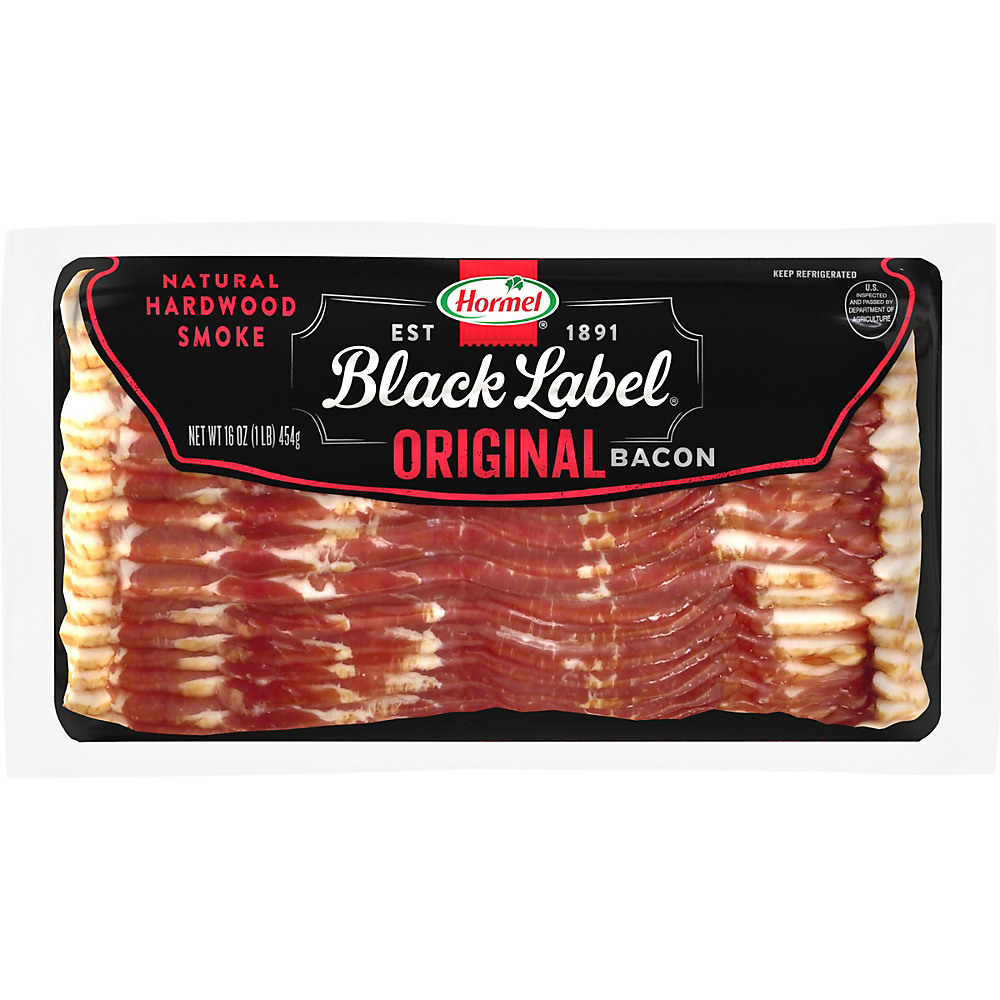 Calories in Hormel Black Label Original Bacon, 16 oz