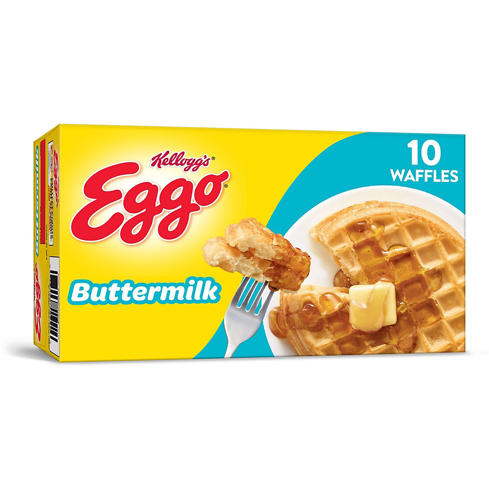 Calories in Kellogg's Eggo Buttermilk Waffles, 10 ct