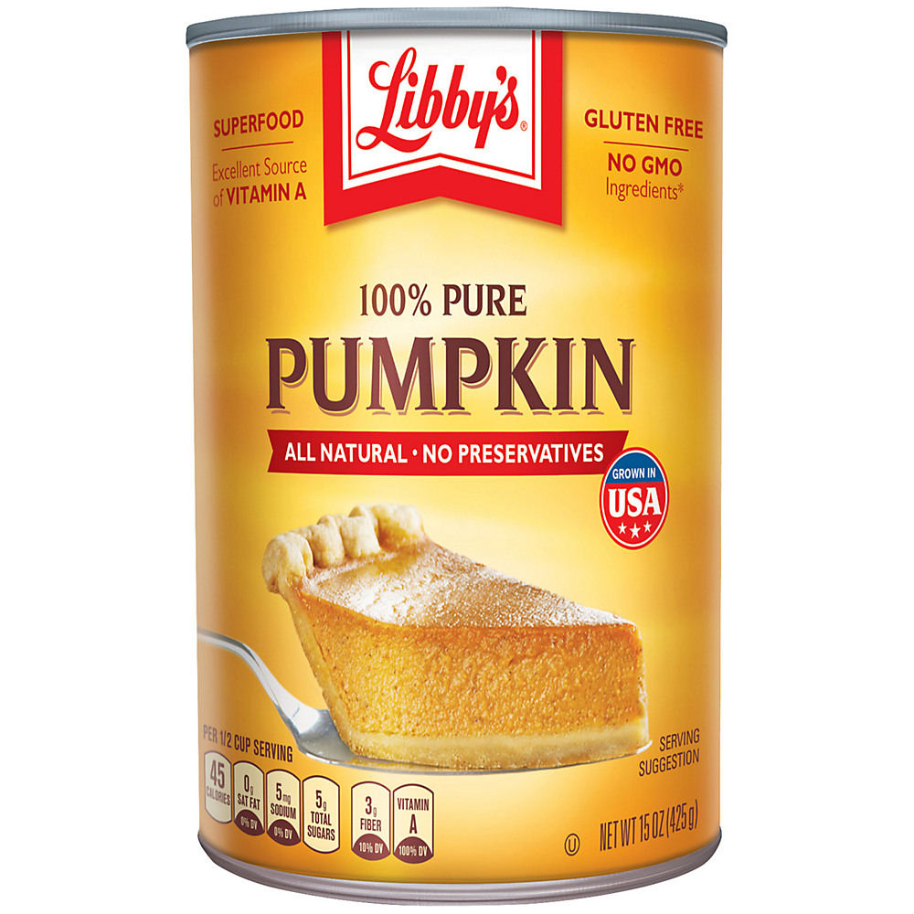 Calories in Libby's 100% Pure Pumpkin, 15 oz