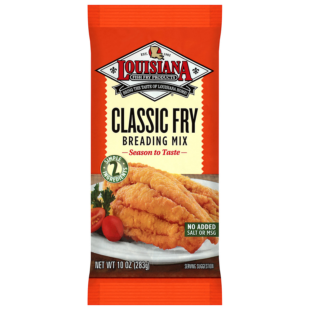Calories in Louisiana Fish Fry Products All Natural Unseasoned Fish Fry, 10 oz
