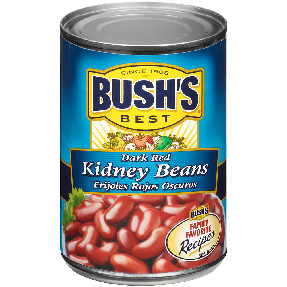 Calories in Bush's Best Dark Red Kidney Beans, 16 oz