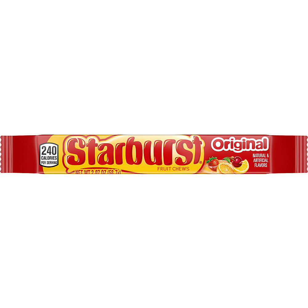 Calories in Starburst Original Fruit Chews Candy, 2.07 oz
