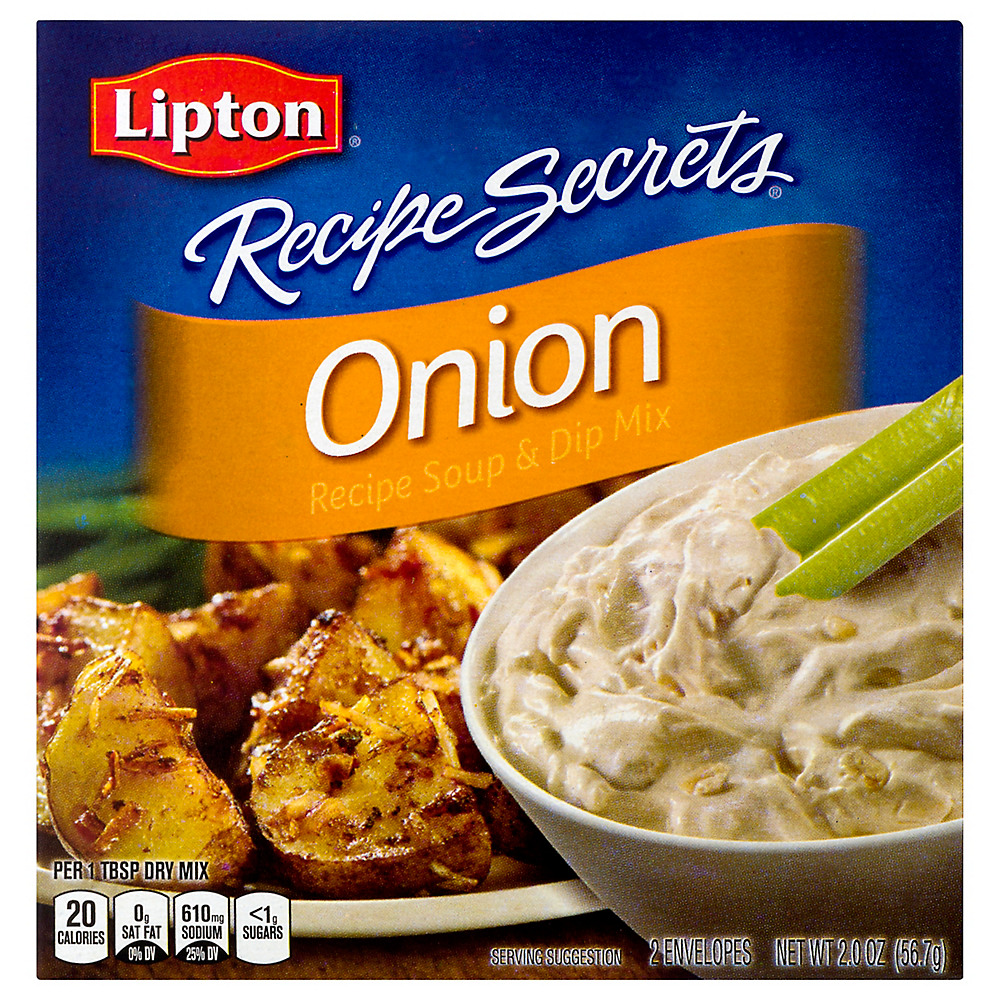 Calories in Lipton Recipe Secrets Soup and Dip Mix Onion, 2 oz