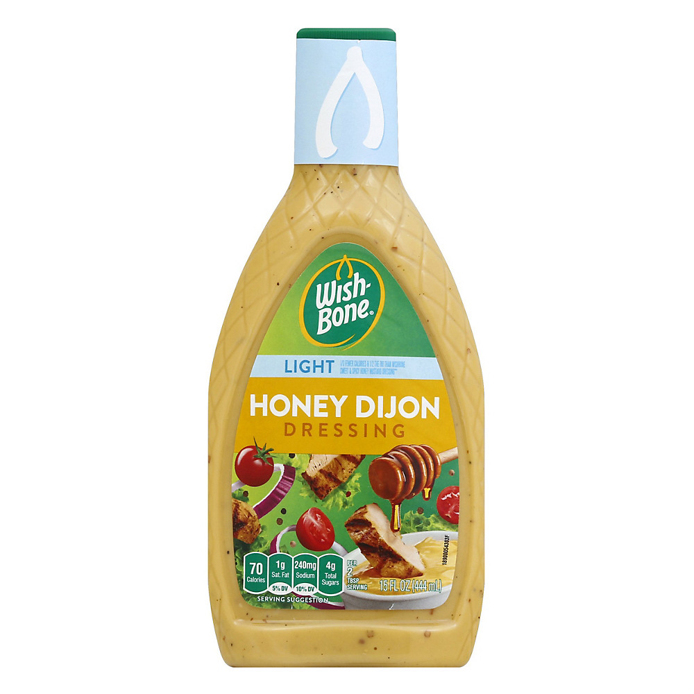 Calories in Wish-Bone Light Honey Dijon Dressing, 15 oz