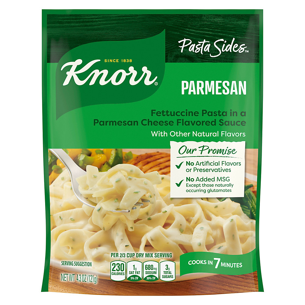 Calories in Knorr Pasta Sides Pasta Side Dish Parmesan, 4.3 oz