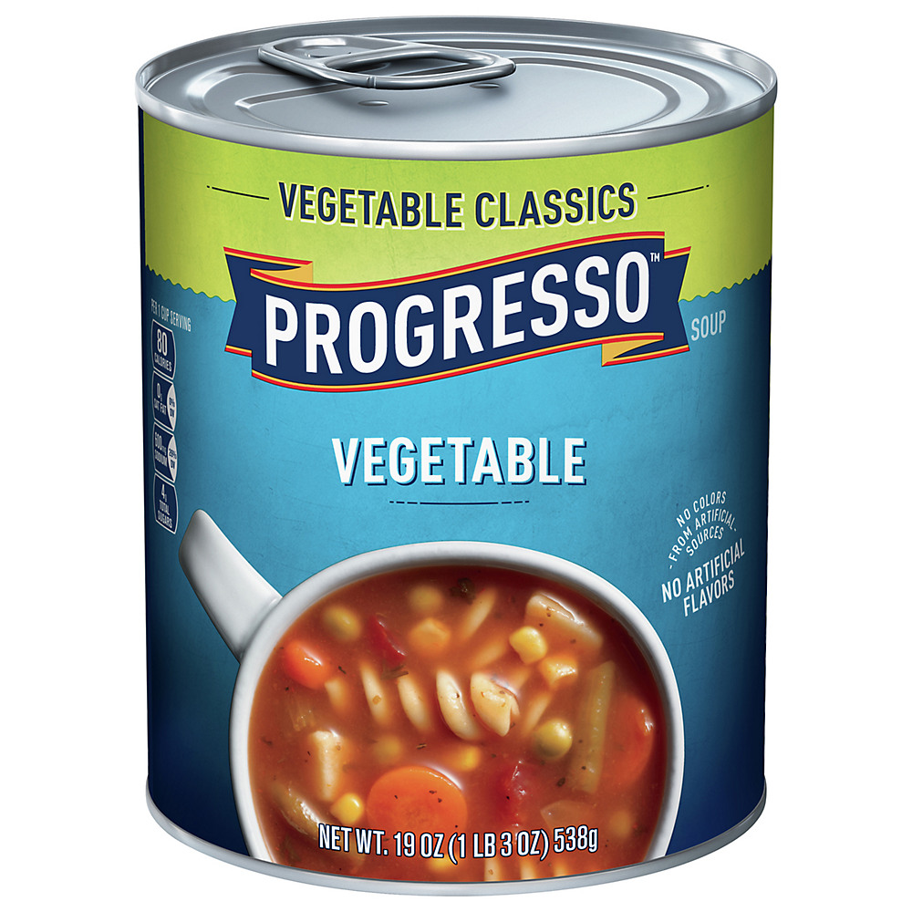 Calories in Progresso Vegetable Classics Vegetable Soup, 19 oz