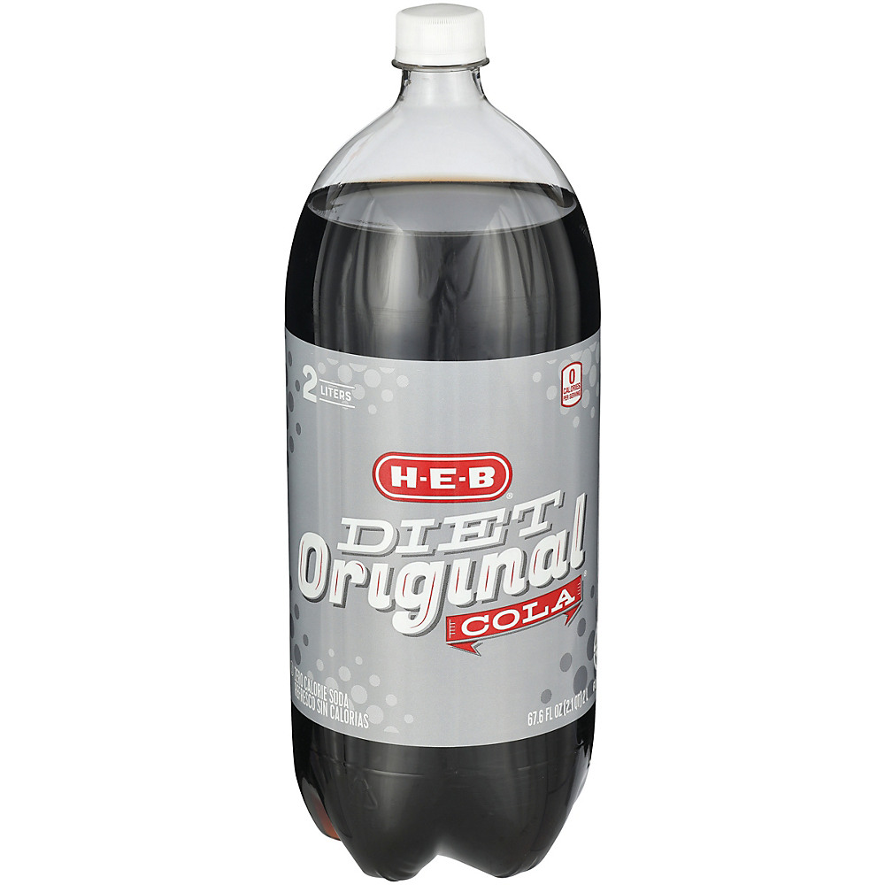 Calories in H-E-B Diet Original Cola, 2 L