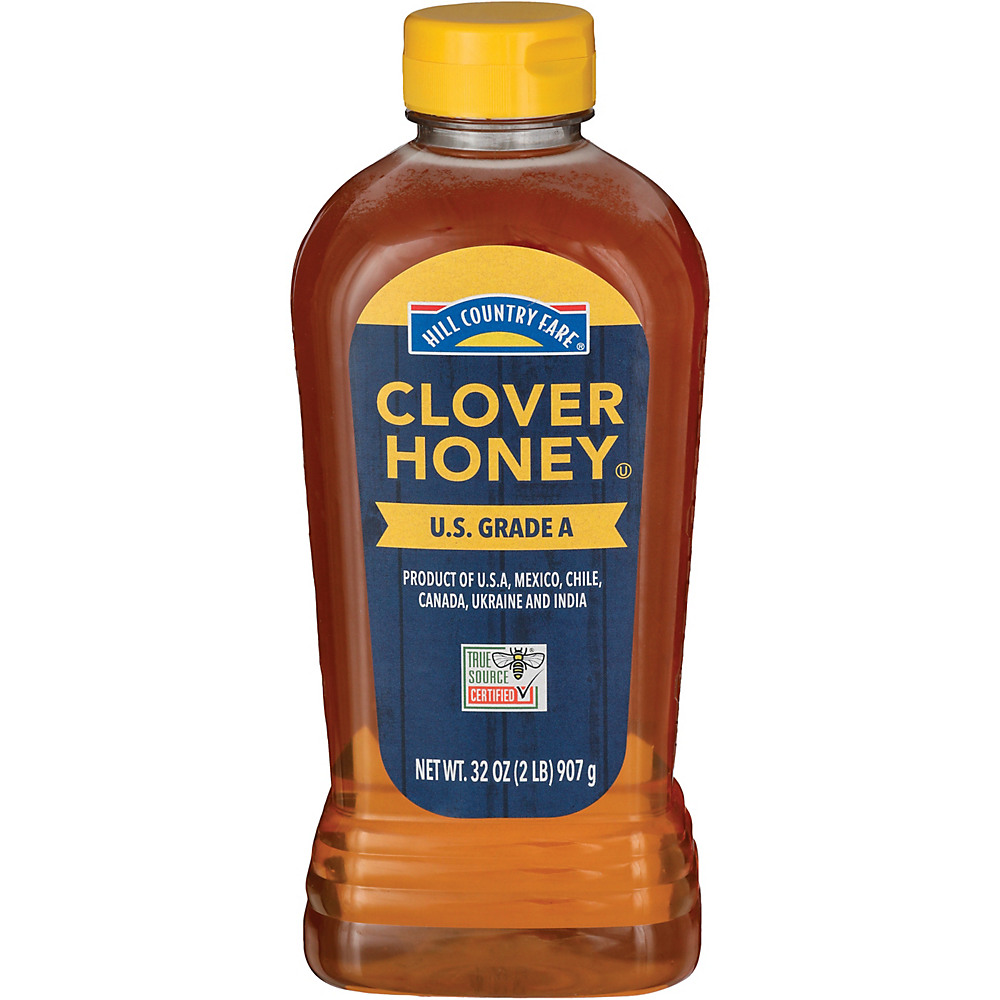 Calories in Hill Country Fare Pure Honey, 32 oz